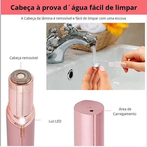 Mini Depilador Elétrico
