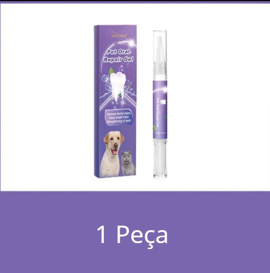 Caneta de Limpeza para Pets- Dentes mais limpos e bonitos